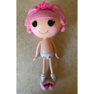 Lalaloopsy Jewel Sparkles Large 13 Inch Doll Pink Hair Tiara